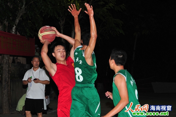 亚龙湾热带天堂第二届运动会篮球比赛谢幕