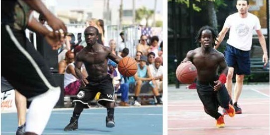 袖珍人中的<em>乔丹 身高</em>仅1.35米小人统治球场--海