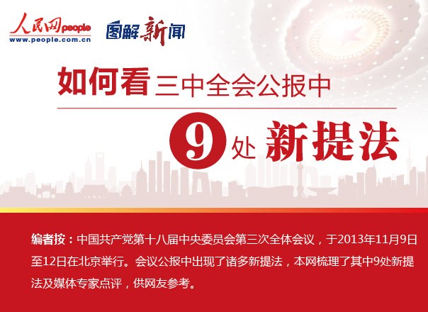 如何看三中全会公报中9处新提法?