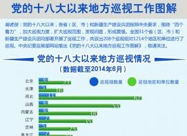 十八大以來地方巡視工作圖解