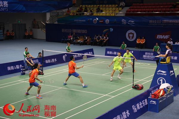 中国(陵水)国际羽毛球挑战赛今日进行半决赛