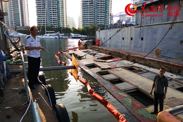 三亚海事局处置船舶侧翻沉没未造成海面污染