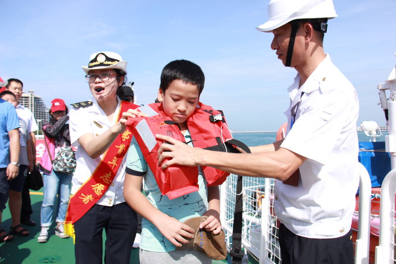 海南省首个青少年海洋文化教育基地落户 海巡