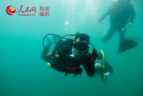 分界洲岛旅游区潜水条件得天独厚
