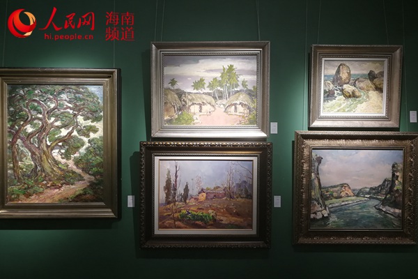 符国平百幅风景油画精品展在国新书苑开展
