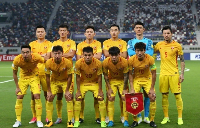 中国男足2-1胜卡塔尔 总比分落后无缘俄罗斯世界杯