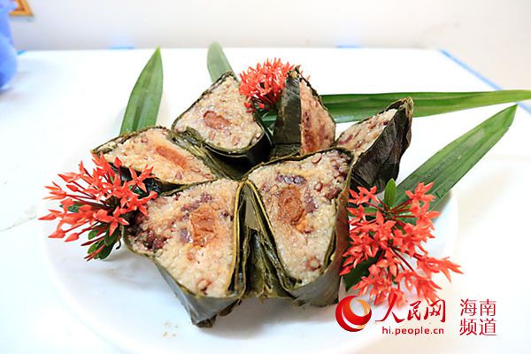 味道鮮美、色香味俱全的儋州粽子