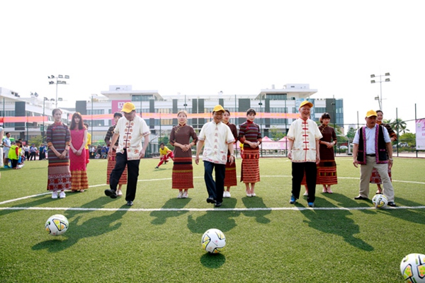 三月三节庆儋州分会场开幕 举办足球赛