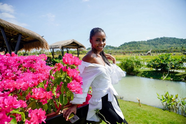 2018世界小姐巡游三亚水稻国家公园 体验中国