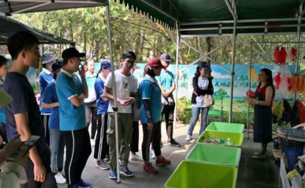 美兰区白沙门湿地保护站开展世界地球日环保宣教活动