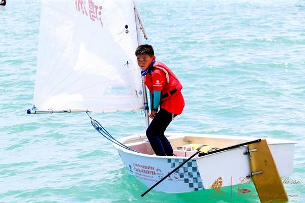 2019青少年OP帆船国际城市联赛暨摩纳哥OP级帆船赛中国赛三亚开赛