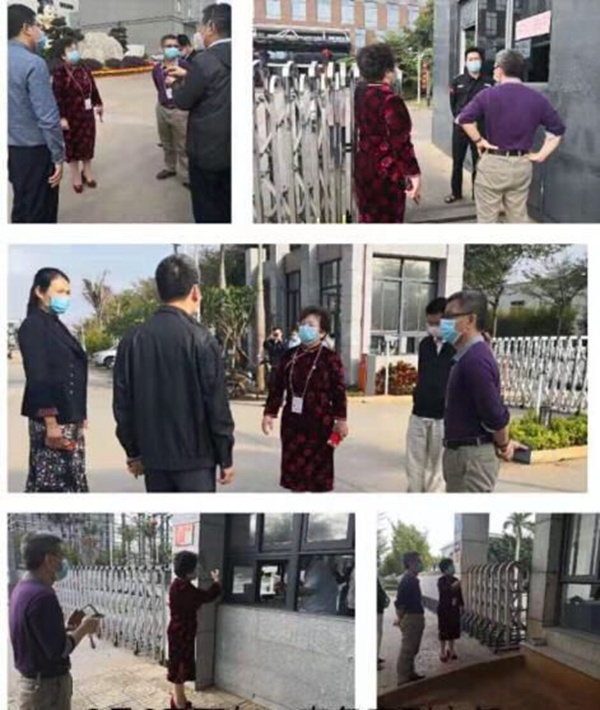 2月6日下午，李冬青副主任帶領財政局人員前往藥谷二期葫蘆娃、靈康、京潤珍珠、椰島等企業進行疫情防控檢查，要求企業嚴格做好防控工作，加強對職工和外來人員的檢查和防控。