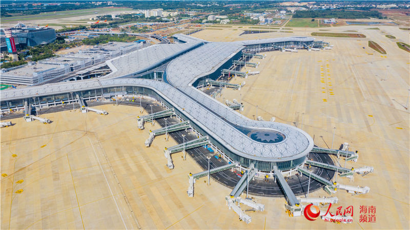 海口美蘭國際機場二期擴建項目鳥瞰圖