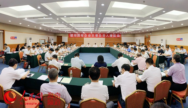 海南省國資委召開駐瓊央企主要負責人座談會