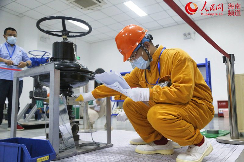 海南省首屆核特有工種職業技能競賽昌江開幕