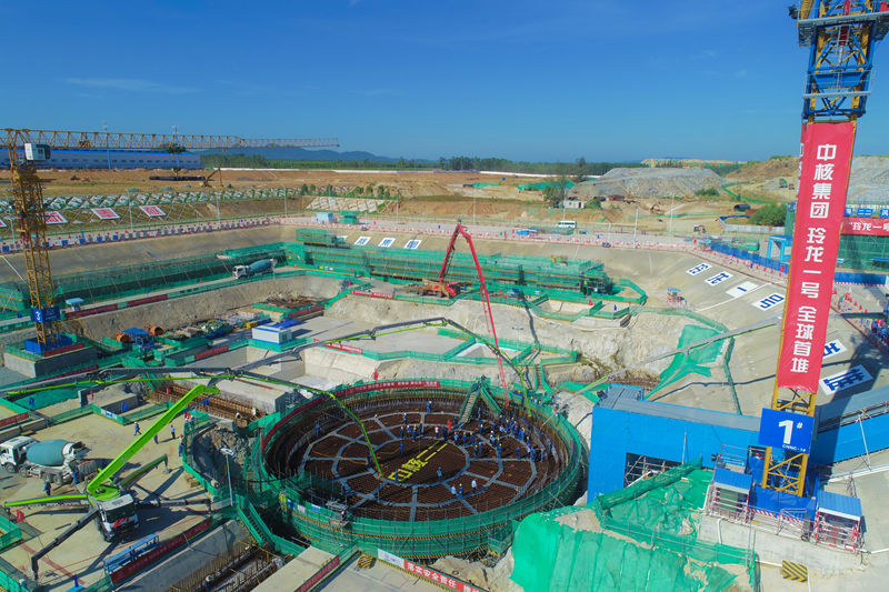 全球首个陆上商用模块化小堆“玲龙一号”开工建设