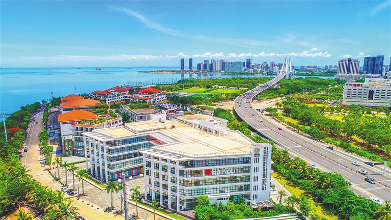 海口复兴城产业园优化产业结构 助推经济高质量发展