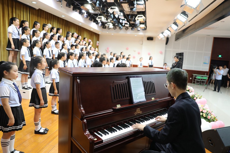 音樂匯報演出現場。 人民網 孟凡盛攝