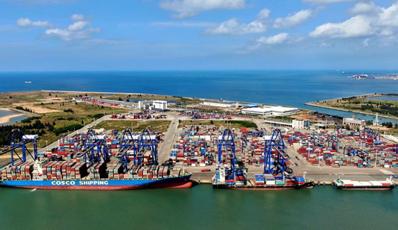2022年洋浦國際集裝箱碼頭集裝箱吞吐量目標為140.5萬標箱