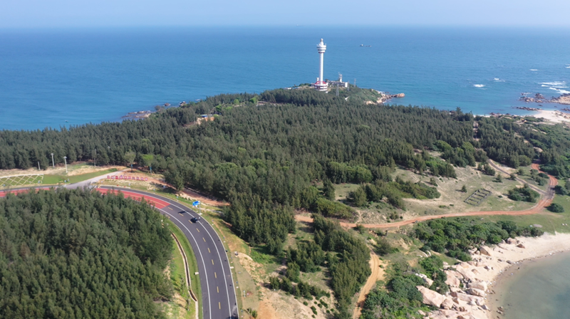 海南环岛旅游公路文昌段。马迪摄