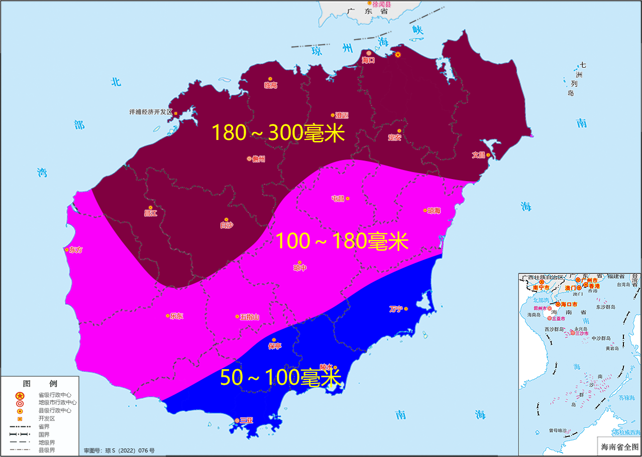 雨量预报图