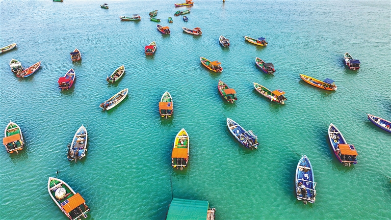 澄邁新興港：醉美漁港
