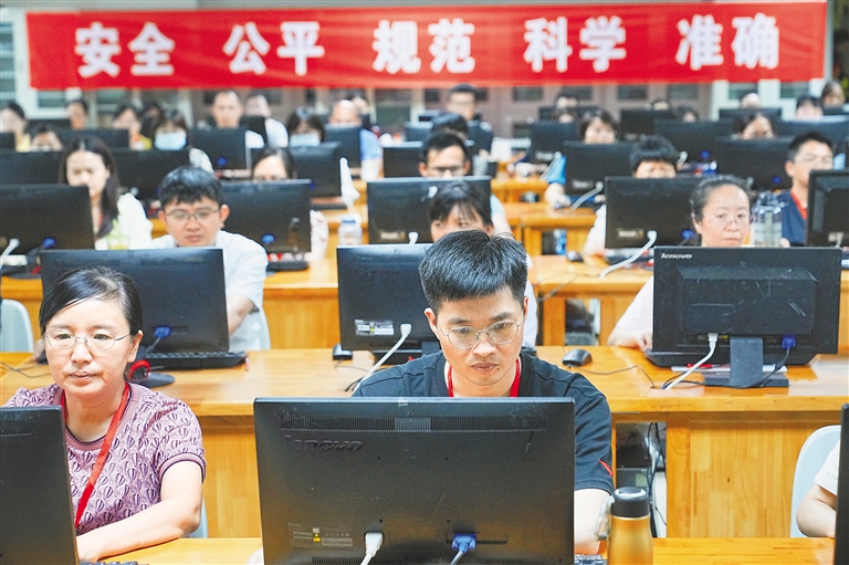 海南省高考整体评卷进度已过80%