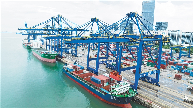海南外贸延续增长势头