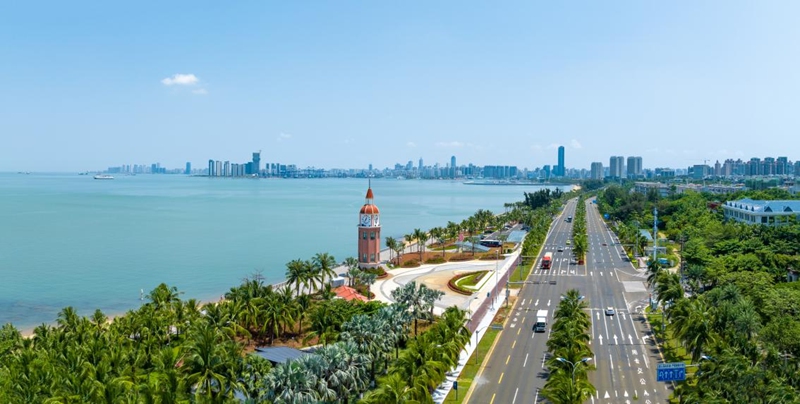 海口西海岸。海口旅文局供图