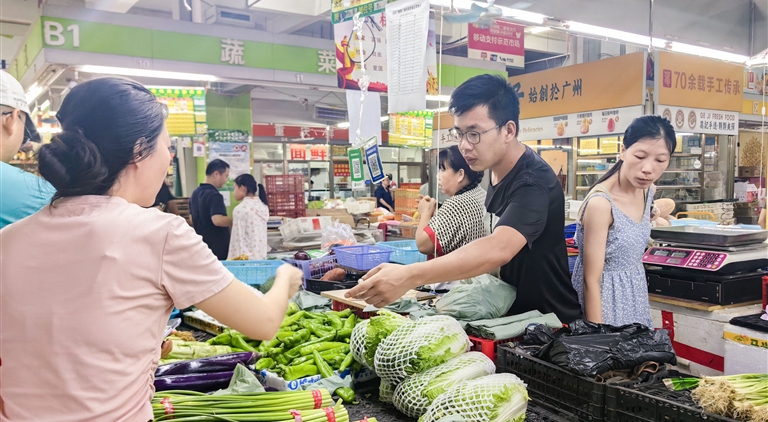 海南省農貿市場陸續恢復營業