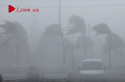 直擊超強台風“摩羯”登陸海南文昌