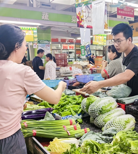 海南省農貿市場陸續恢復營業