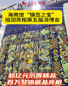 海南馆“镇岛之宝”组团亮相