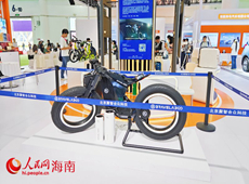 无辐式氢能电摩托车