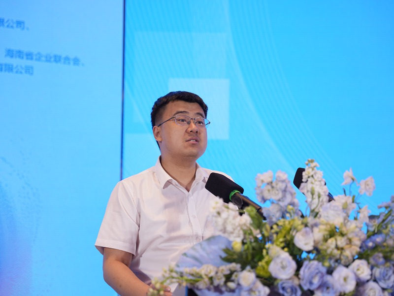 华为海南云业务负责人于福瀚。