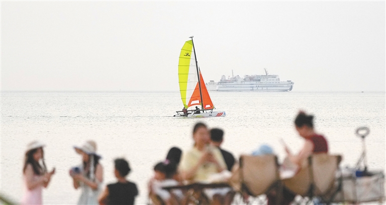 海口金沙湾：错峰游 正当时