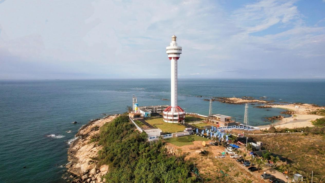 俯瞰海旅環島木欄頭燈塔文化驛站。主辦方圖