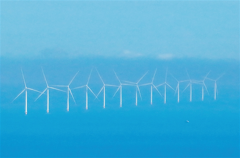 臨高：海上風電輸送“綠能”
