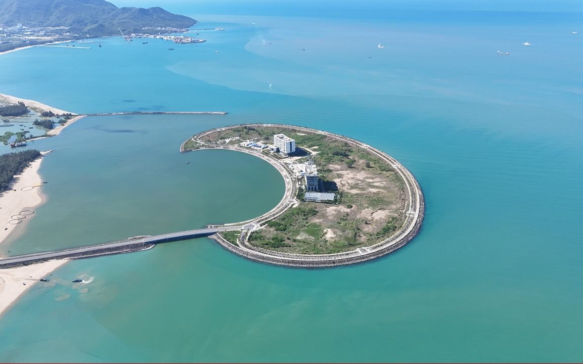 行進中國︱海南有個“月亮島”