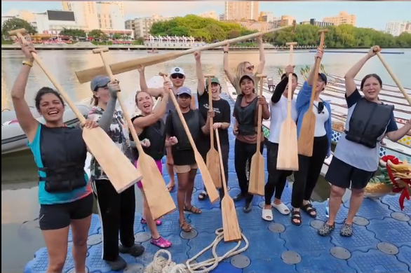 2025年三亚市龙舟公开赛开赛在即 国际队参赛选手信心满满