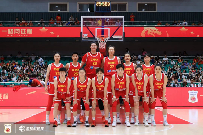 中國女排陣容。主辦方供圖
