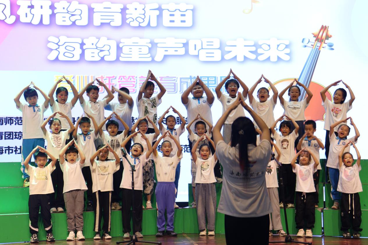 美育成果展现场。邓斯婷摄