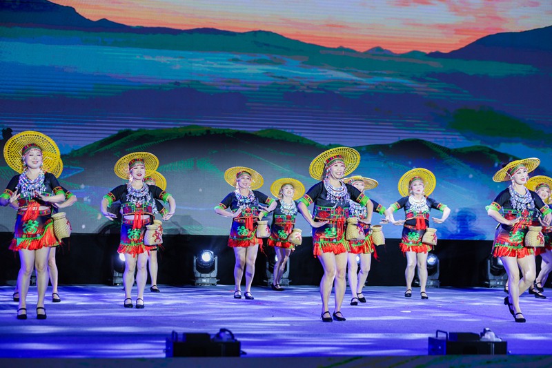 海南省廣場舞展演活動。主辦方供圖 