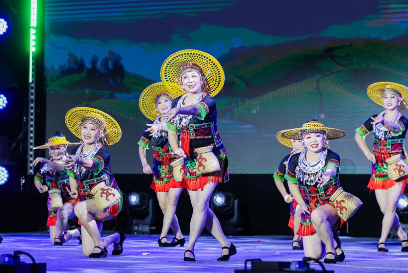 海南省广场舞展演活动。主办方供图 