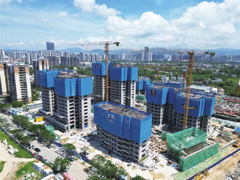 海羅安置區（一期）12月實現南地塊全面完工