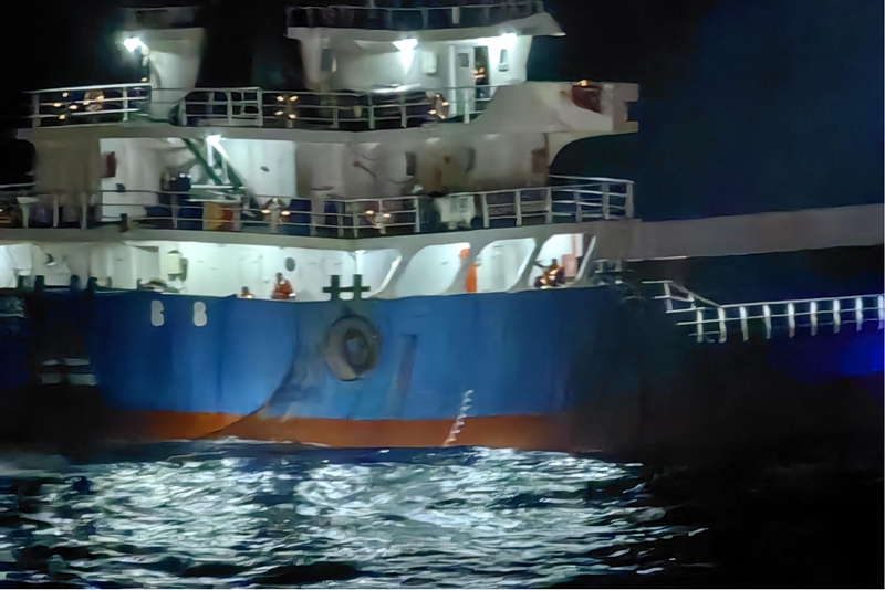 救援现场。三沙海事局供图