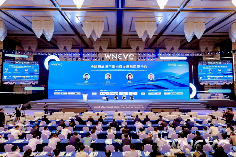 2025世界新能源汽车大会现场。主办方供图