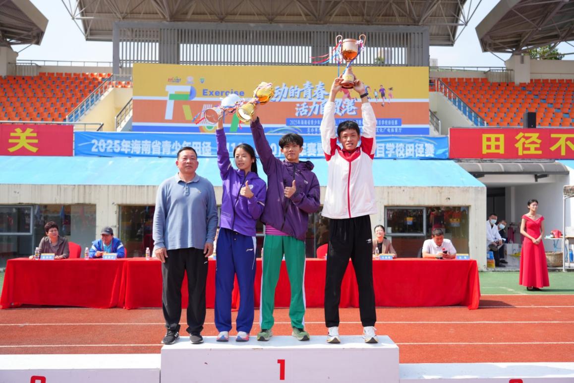 6青少年田徑賽團體總分前3名