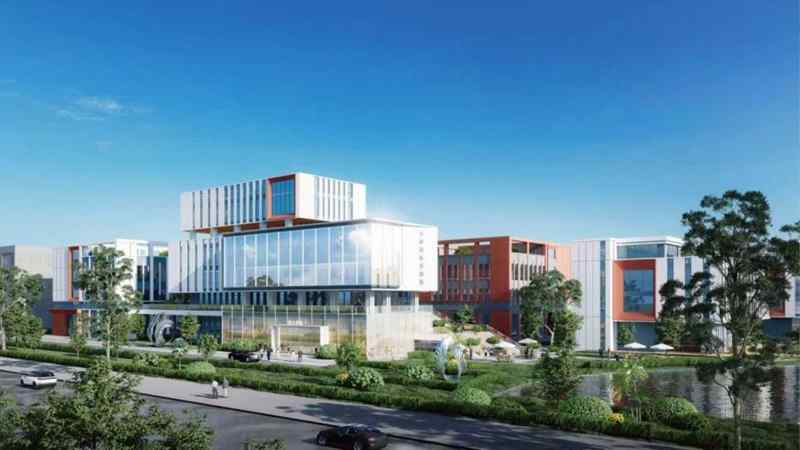 中阿國際科創園廠房效果。主辦方供圖