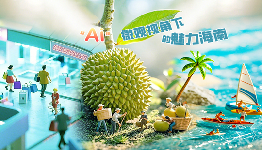 “AI”微观视角下的魅力海南